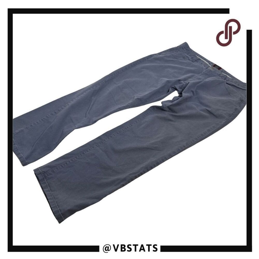 UNTUCkit Men's Don Santiago Relaxed Fit Chino Pants Gray‎ Size 34x32